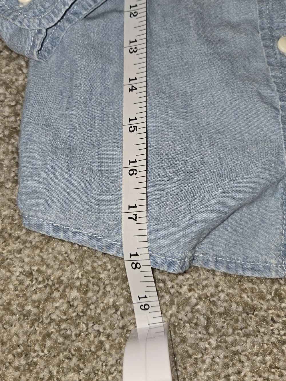OshKosh B'gosh Light Blue Denim Button-Down Shirt